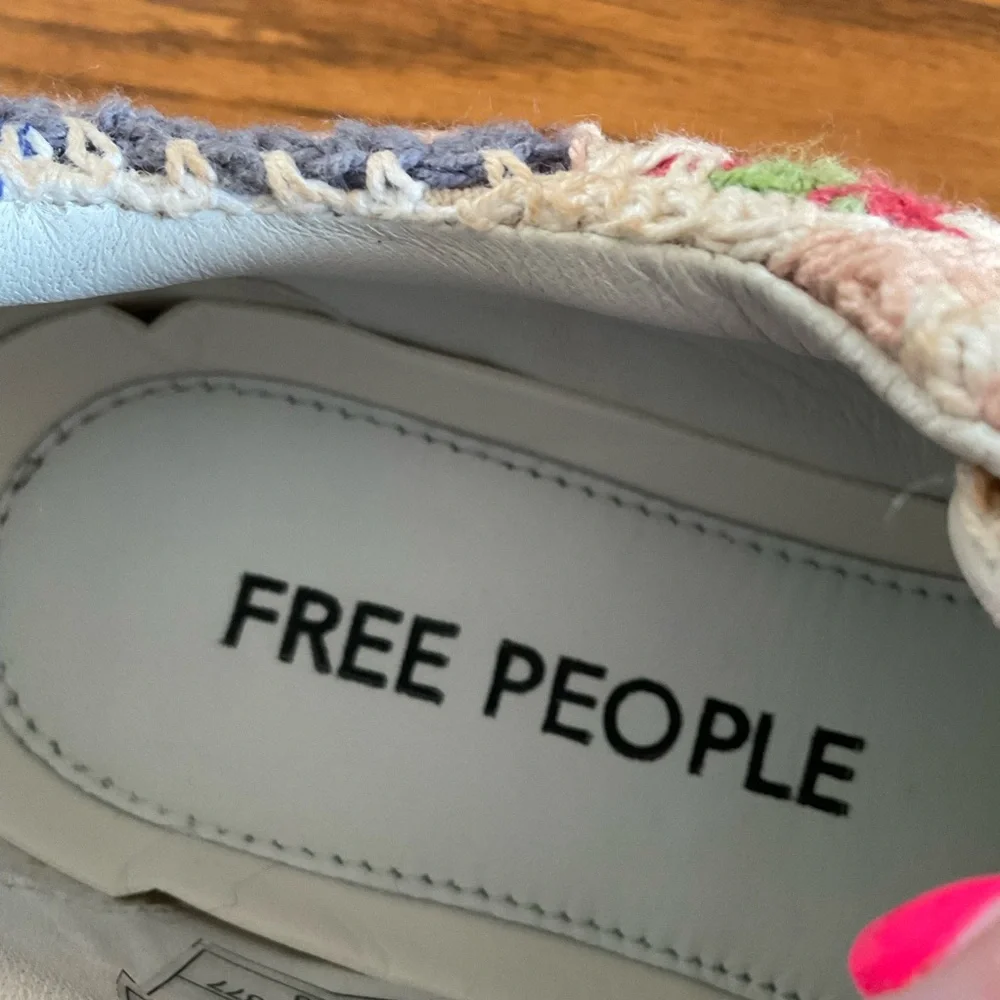 NWOT Free People Catch Me If You Can Crocheted Platform Sneakers, Sz 38 …